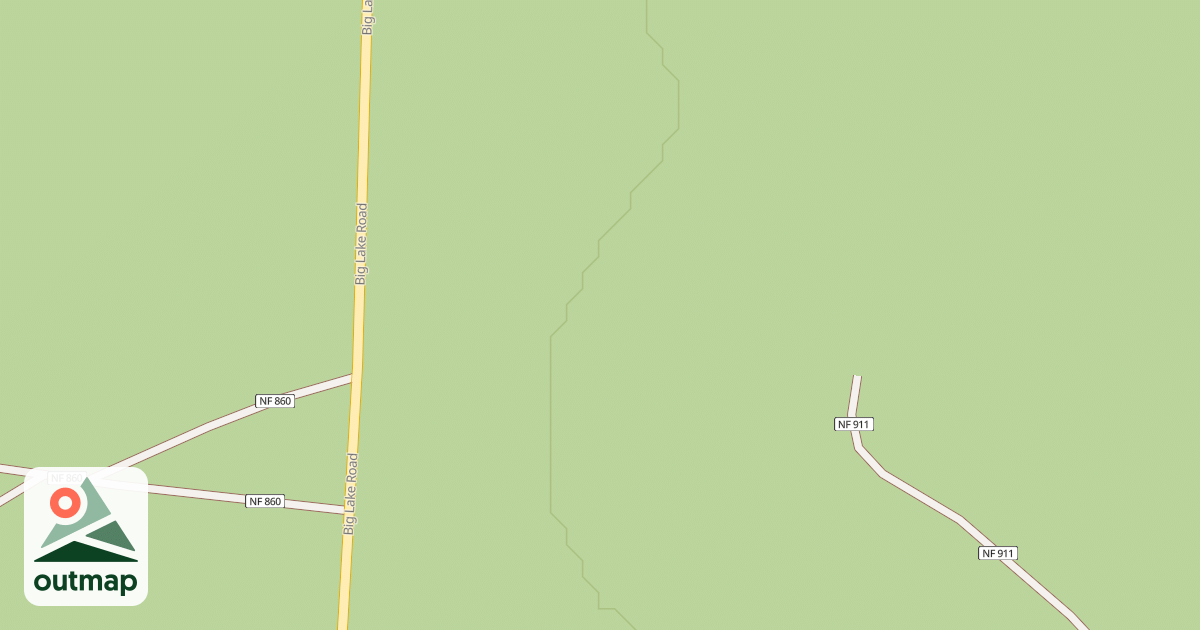 Map of Santiam Pass Ohv Jeep Tr #10
