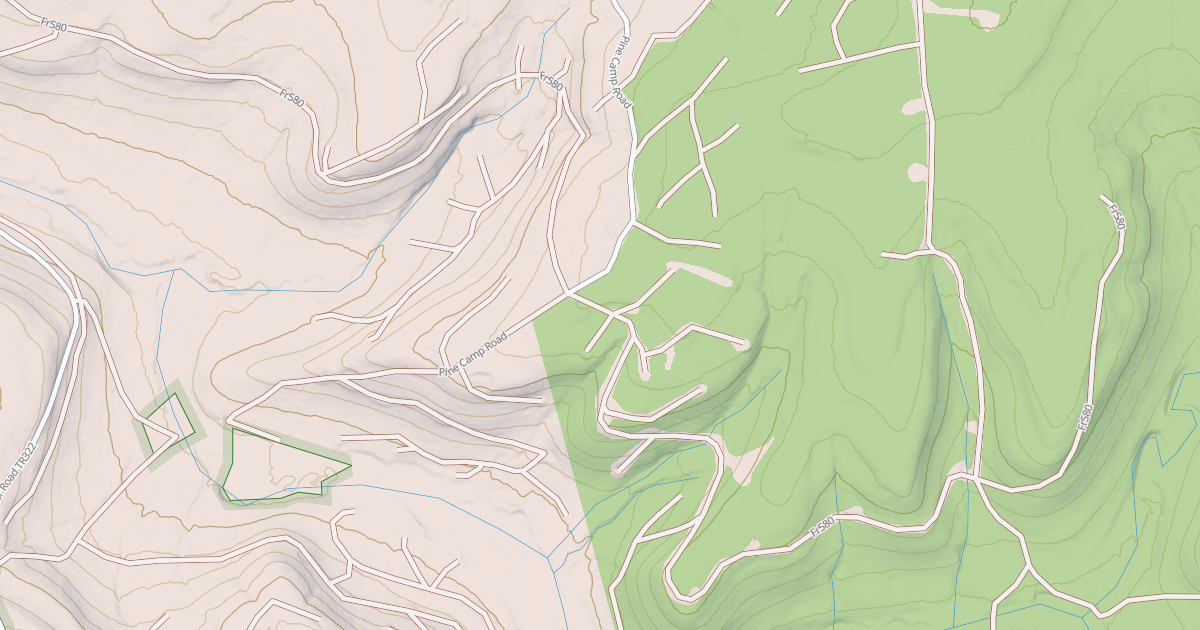 Map preview of TIMBERLINE ATV B LOOP