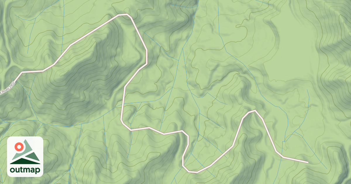 Map of USFS National Forest System Roads {0BFAA5A2-8467-4392-8138-8B59CC4D3245}