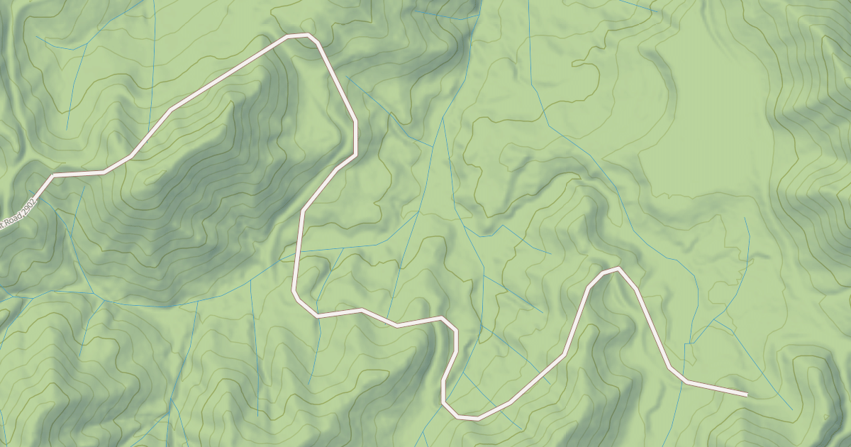 Map preview of USFS National Forest System Roads {0BFAA5A2-8467-4392-8138-8B59CC4D3245}