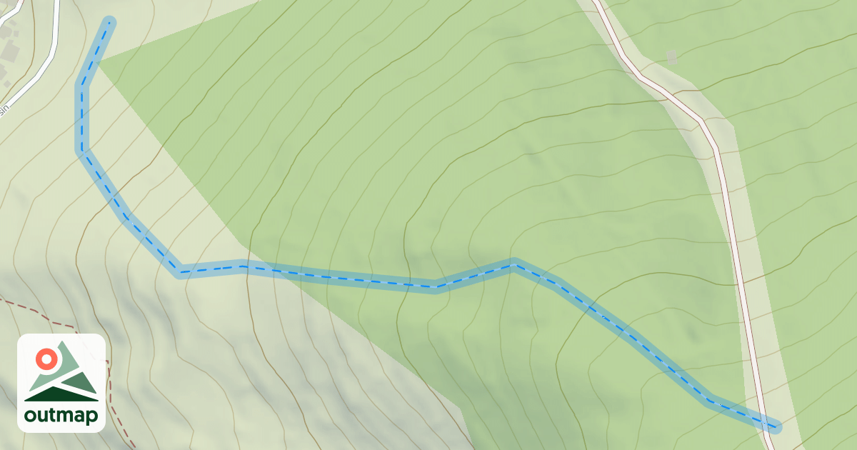 Map of Combe Bénite