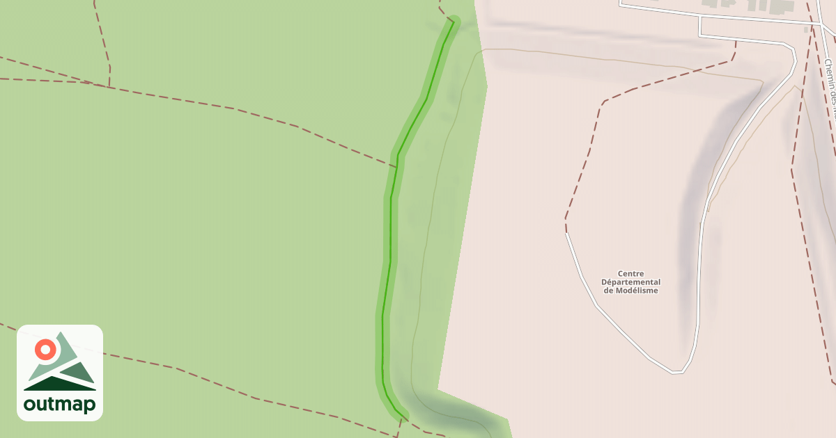 Map of Chemin de la Corneille