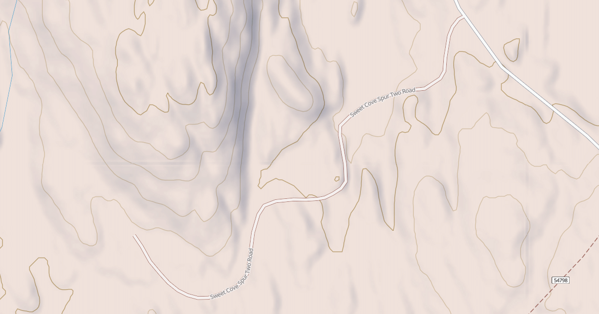 Map preview of SWEET COVE SPUR TWO