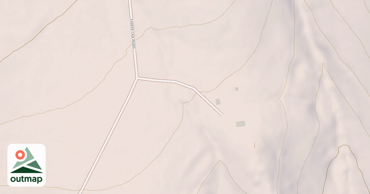 Map of FREEZE OUT COW CAMP