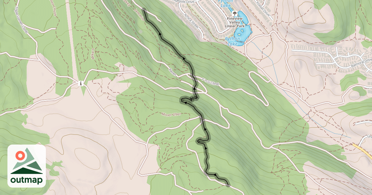 Map of Beer Run