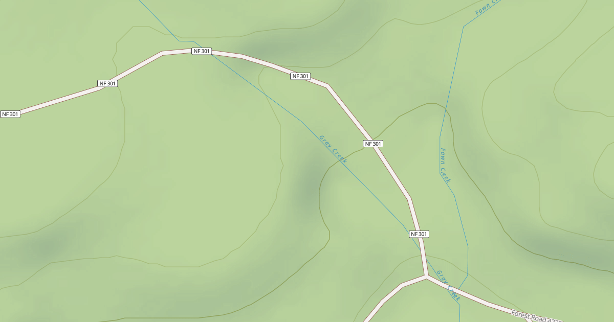 Map preview of USFS Motor Vehicle Use Map Roads {4CD86DE9-A0DA-4193-B1B1-CBD9A53FB656}
