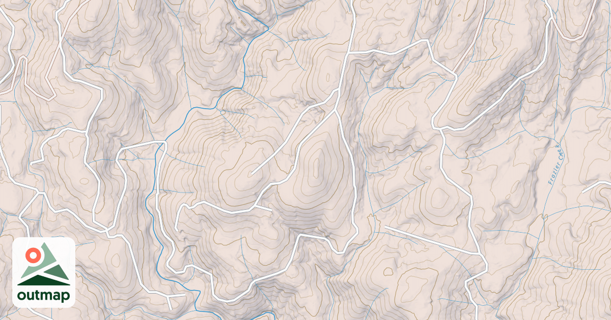 Map of COLDWATER