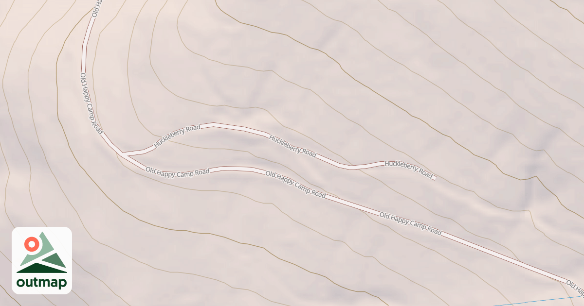 Map of HUCKLEBERRY