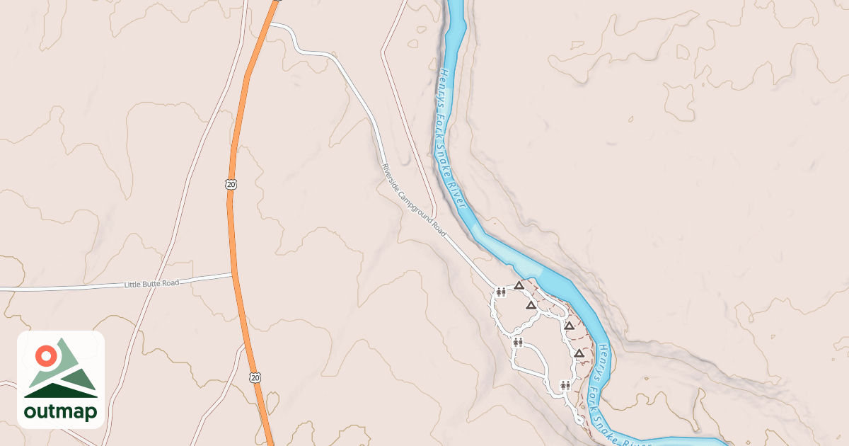 Map of RIVERSIDE CG