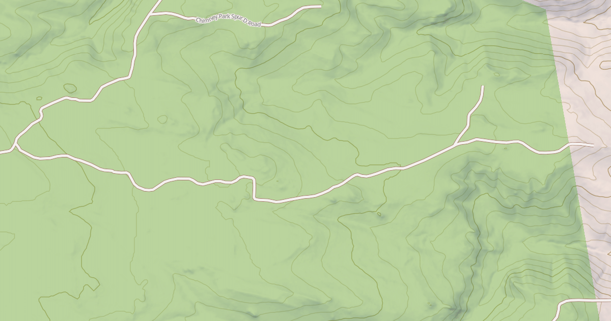Map preview of CHIMNEY PARK SPUR C