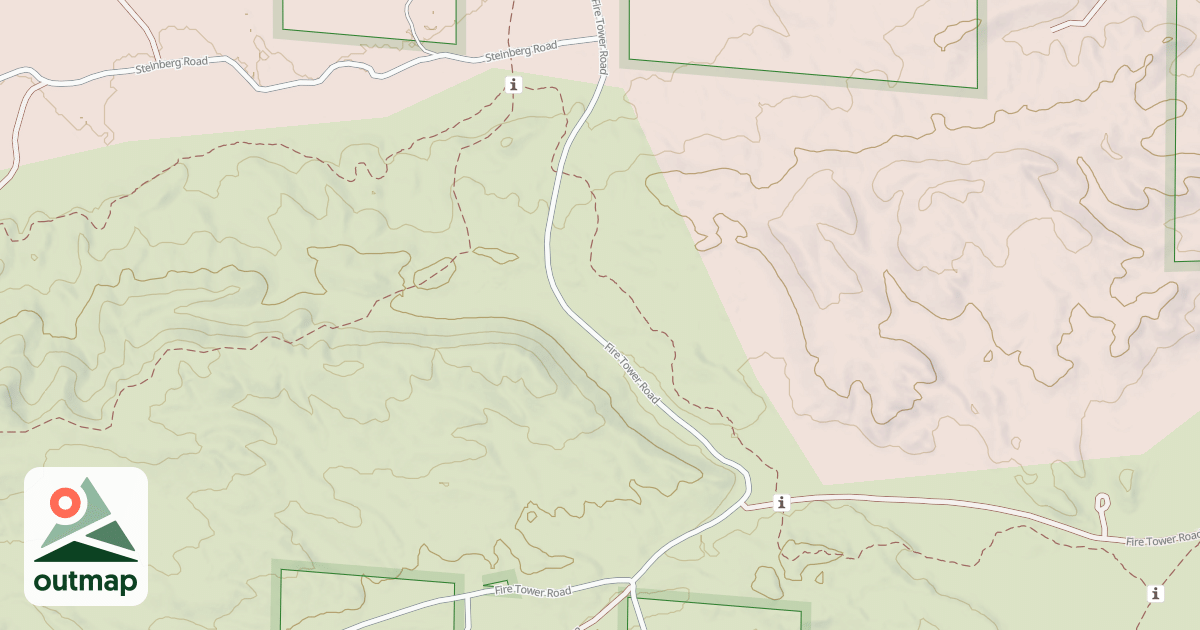 Map of UDELL FIRETOWER INTERP SITE