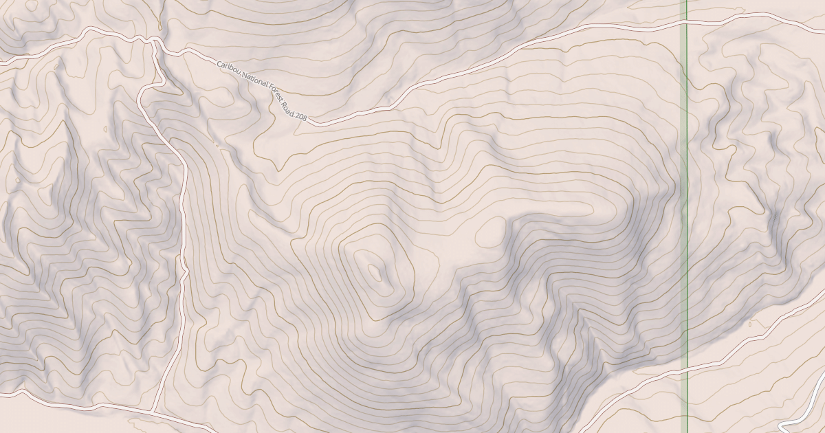Map preview of DRY GULCH