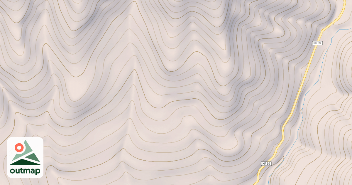 Map of USFS National Forest System Roads {30385488-8361-4919-AC1D-E0A1C5673394}