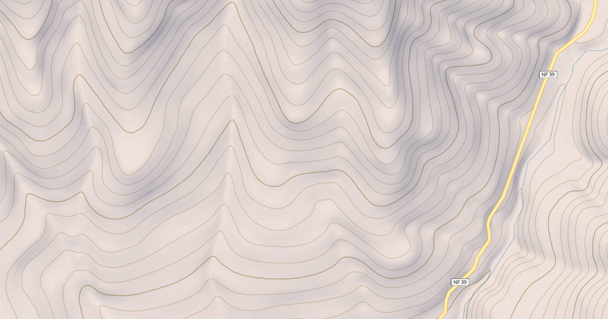 Map preview of USFS National Forest System Roads {30385488-8361-4919-AC1D-E0A1C5673394}