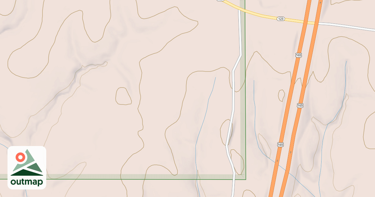 Map of 1173-A