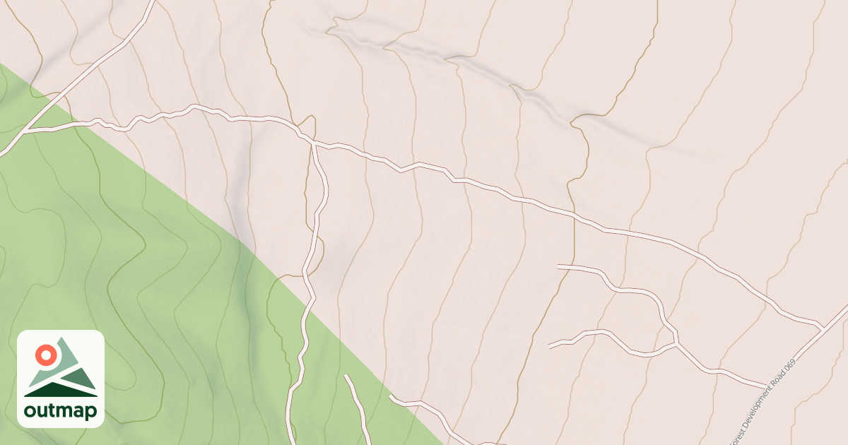 Map of RANGE LINE ROAD B