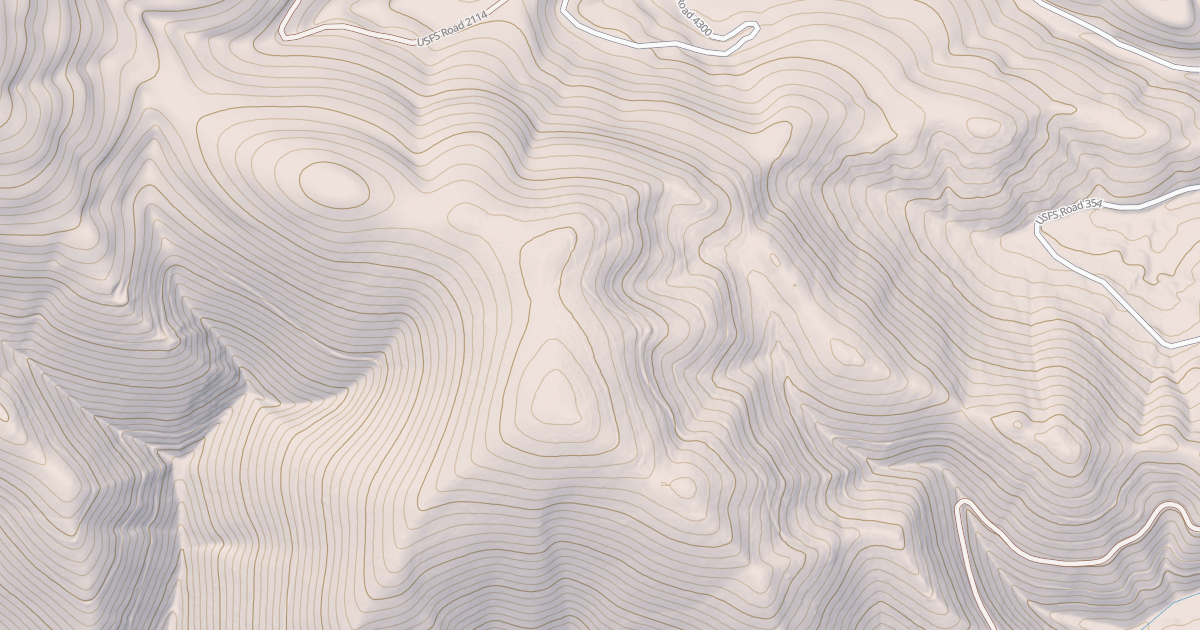 Map preview of USFS National Forest System Roads {883360A9-5444-48F8-951E-3831836EAC4B}