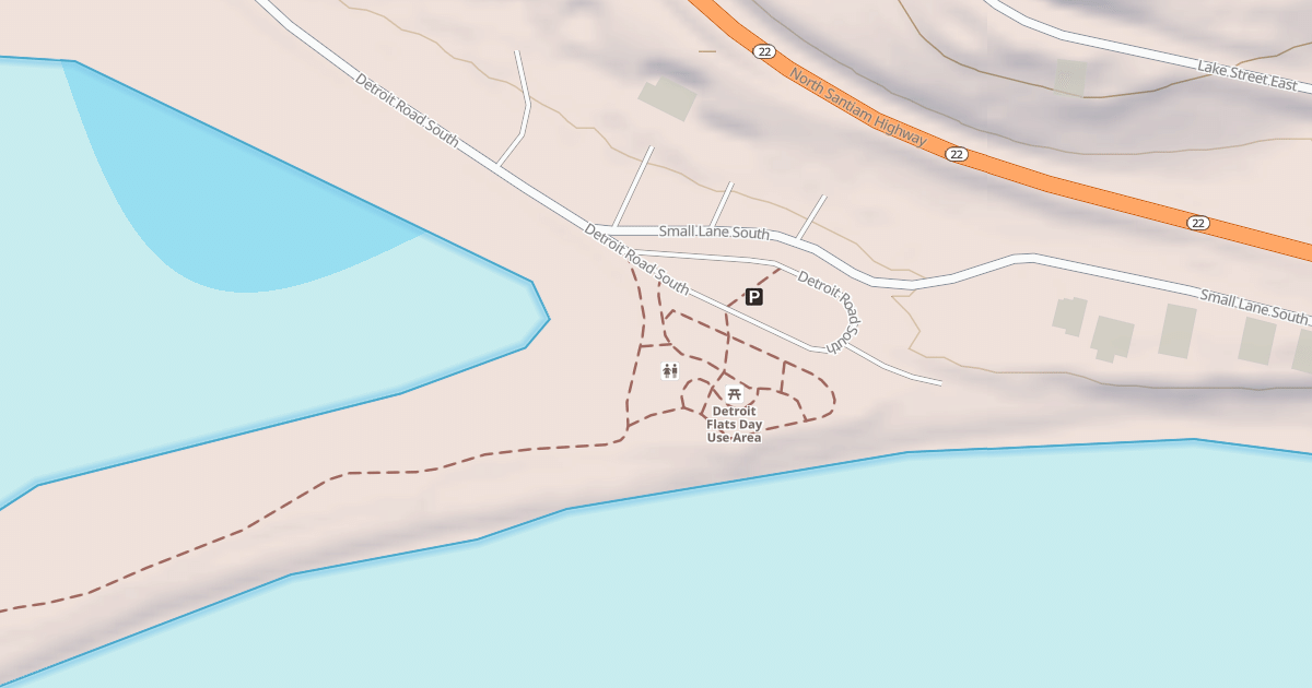 Map preview of USFS National Forest System Roads {0FAA4554-6B13-4BCD-91A5-9E73C87218BA}