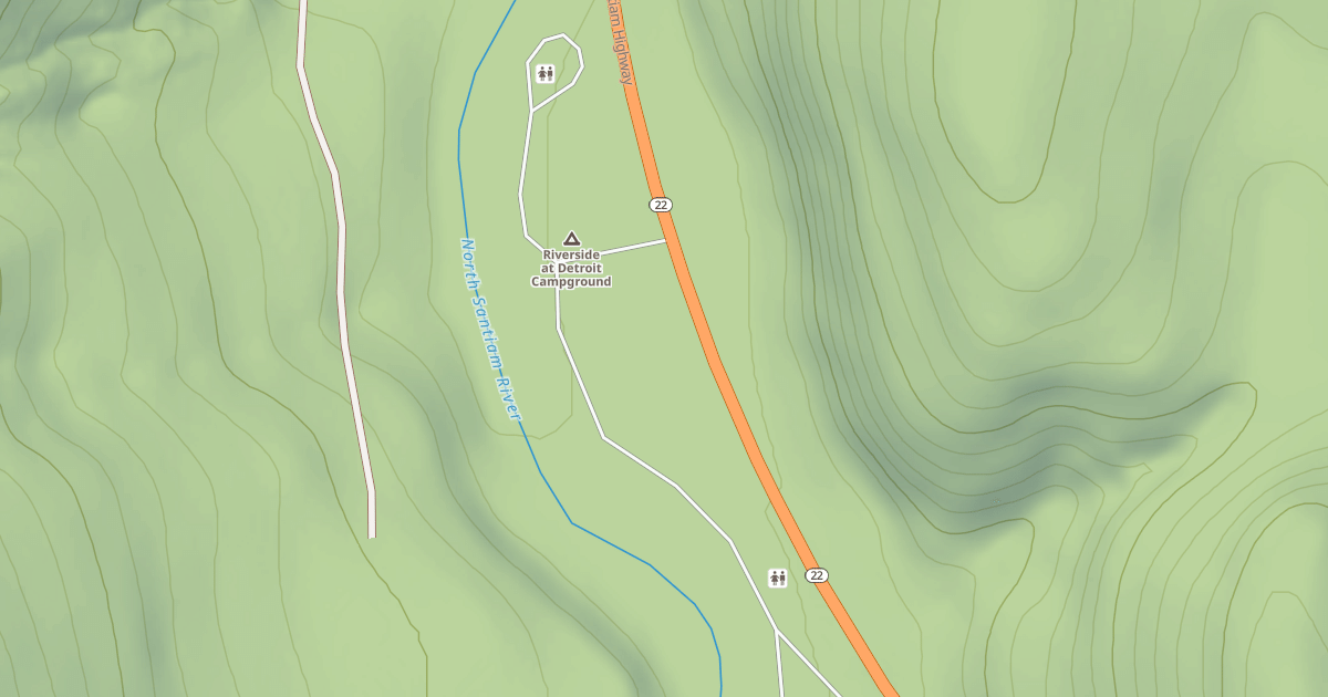 Map preview of RIVERSIDE CAMPGROUND