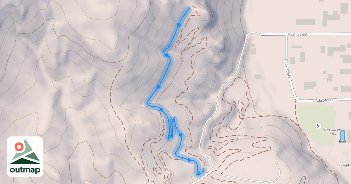 Map of Home Run Trail