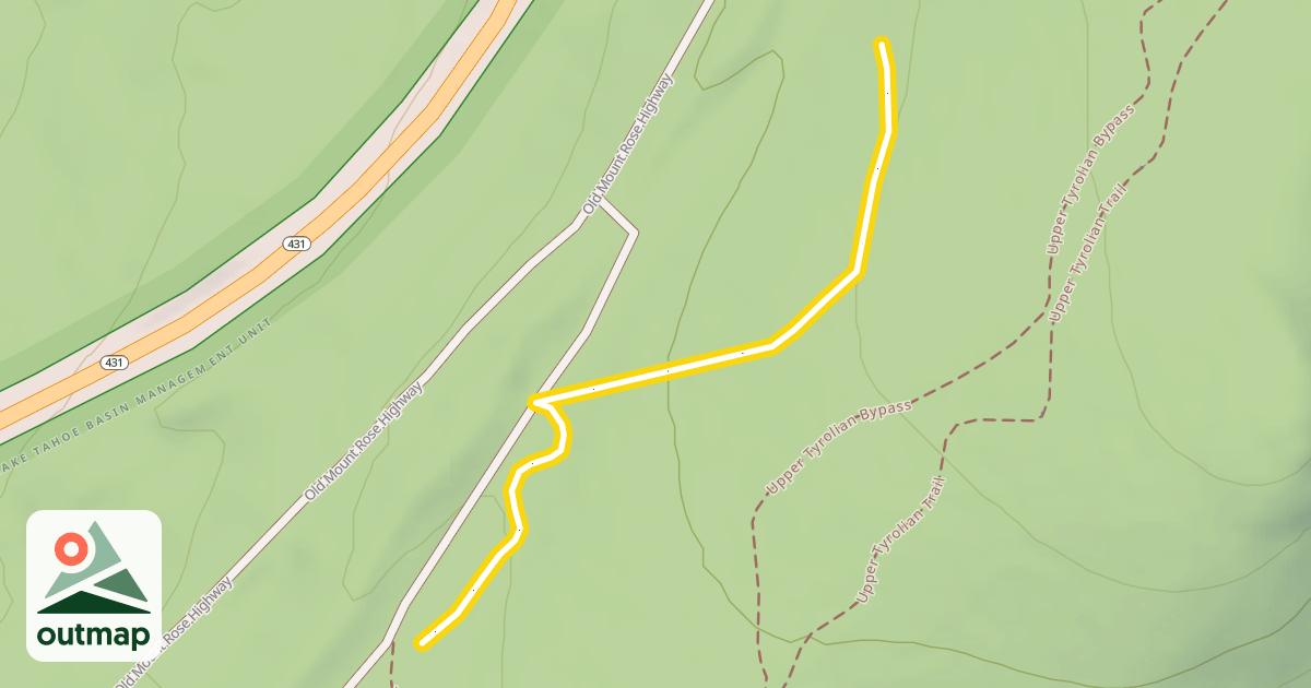 Map of Lower Tyrolean