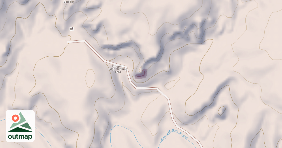 Map of Bette Noir Wall