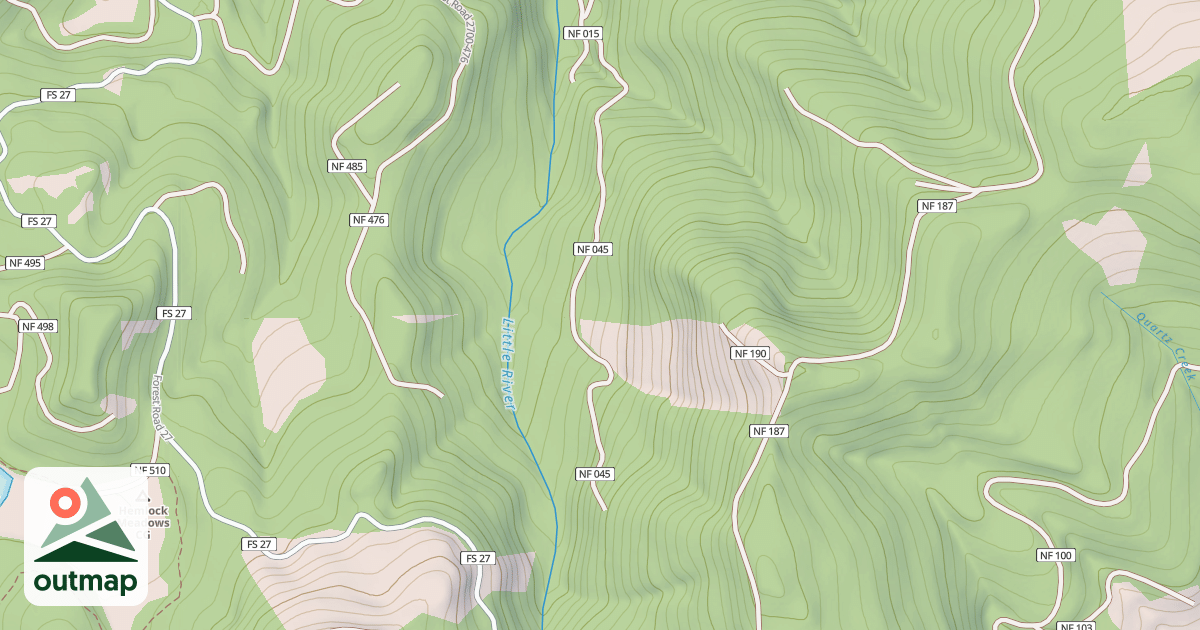 Map of - SNOBALL T.S.
