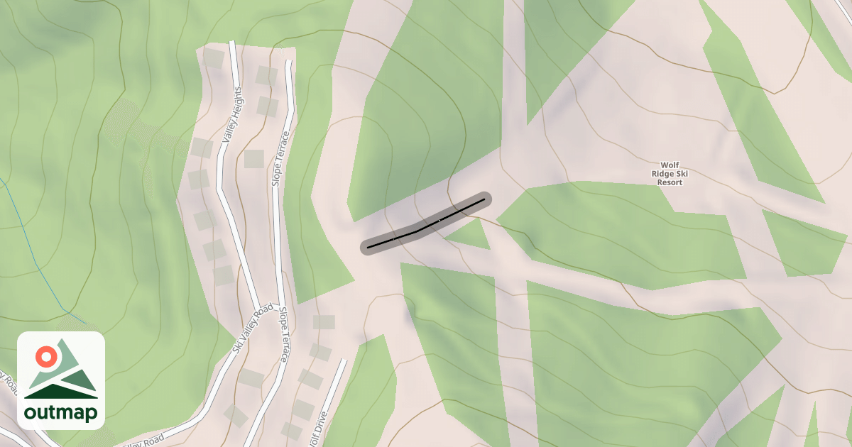 Map of Upper Streak