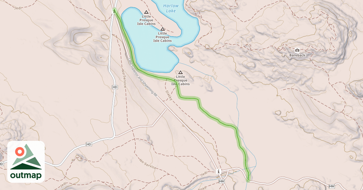 Map of Hemlock