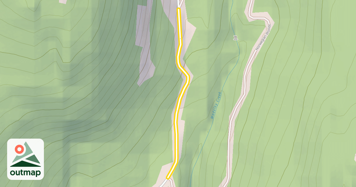 Map of Madeley Road