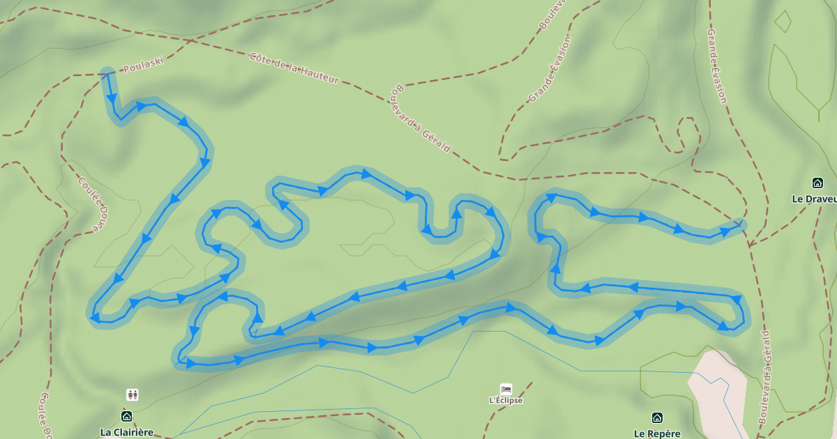 Map preview of Barbe à Gendron