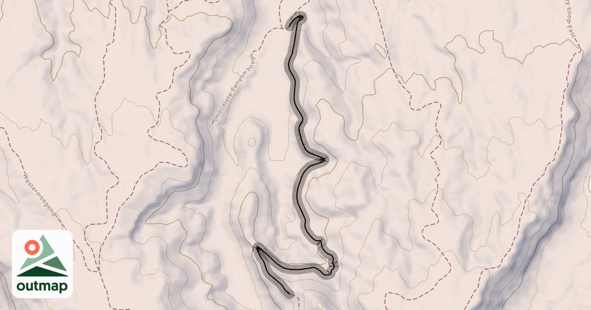 Map of Middle Earth Trail