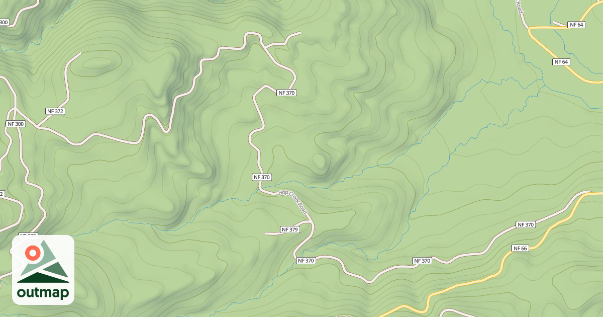 Map of USFS Motor Vehicle Use Map Roads {004ACA27-9BA6-4A1B-AE27-88DF7168A863}