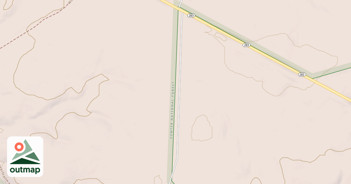 Map of WINE CREEK