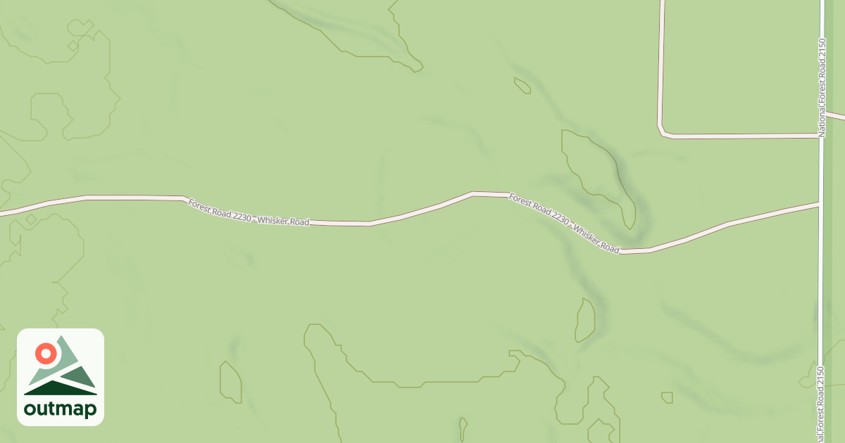 Map of WHISKER ROAD