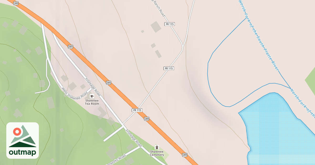 Map of AG RANCH