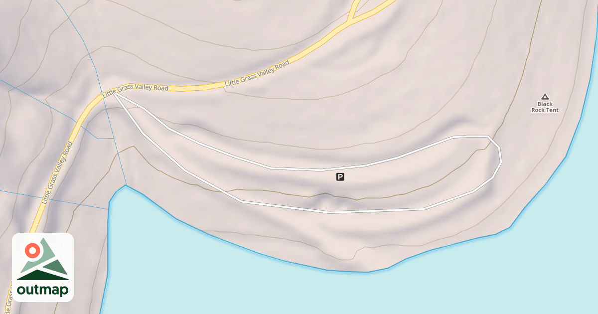 Map of BLACK ROCK