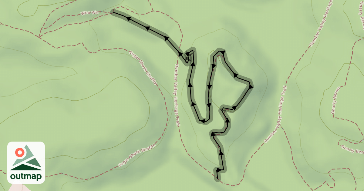 Map of Goat Path