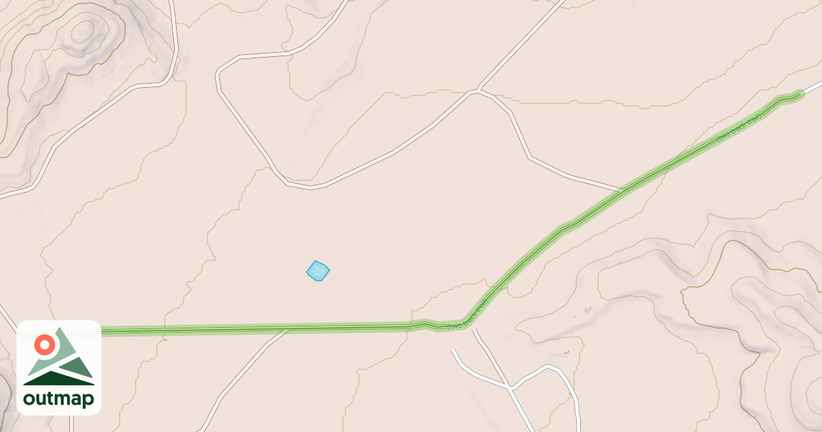 Map of (two track trail)