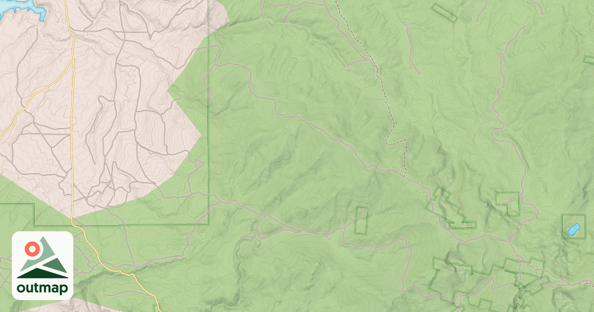 Map of DEEP JACK RD.