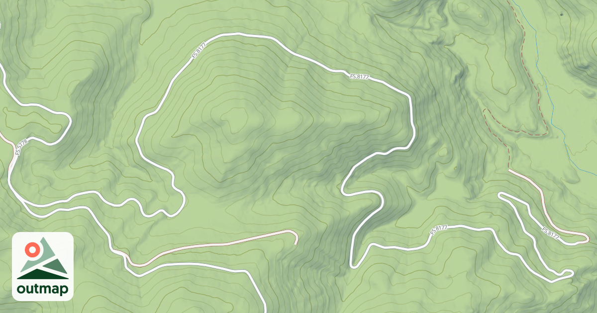 Map of (FDR) HEAD OF MARTIN CREEK