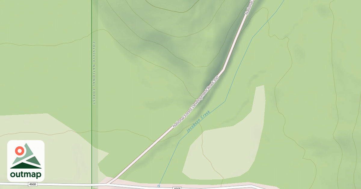 Map of BLACKTAIL BUTTE