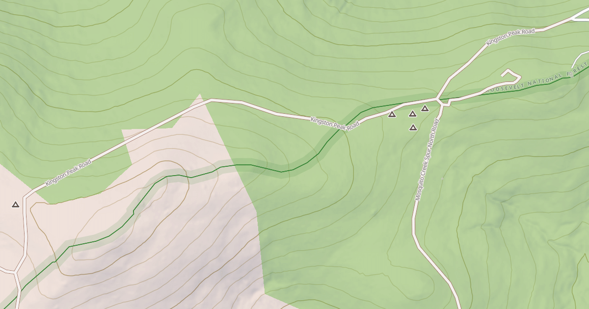 Map preview of KINGSTON PEAK