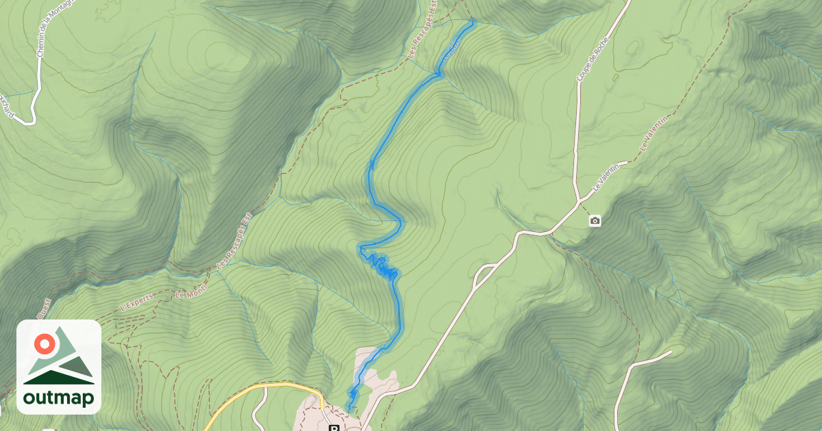 Map of Le Cric