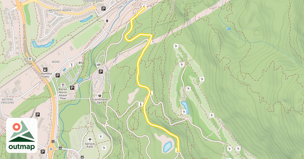 Map of Old Mill Road