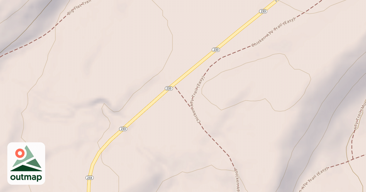 Map of Michaux State Forest - ATV Trail System
