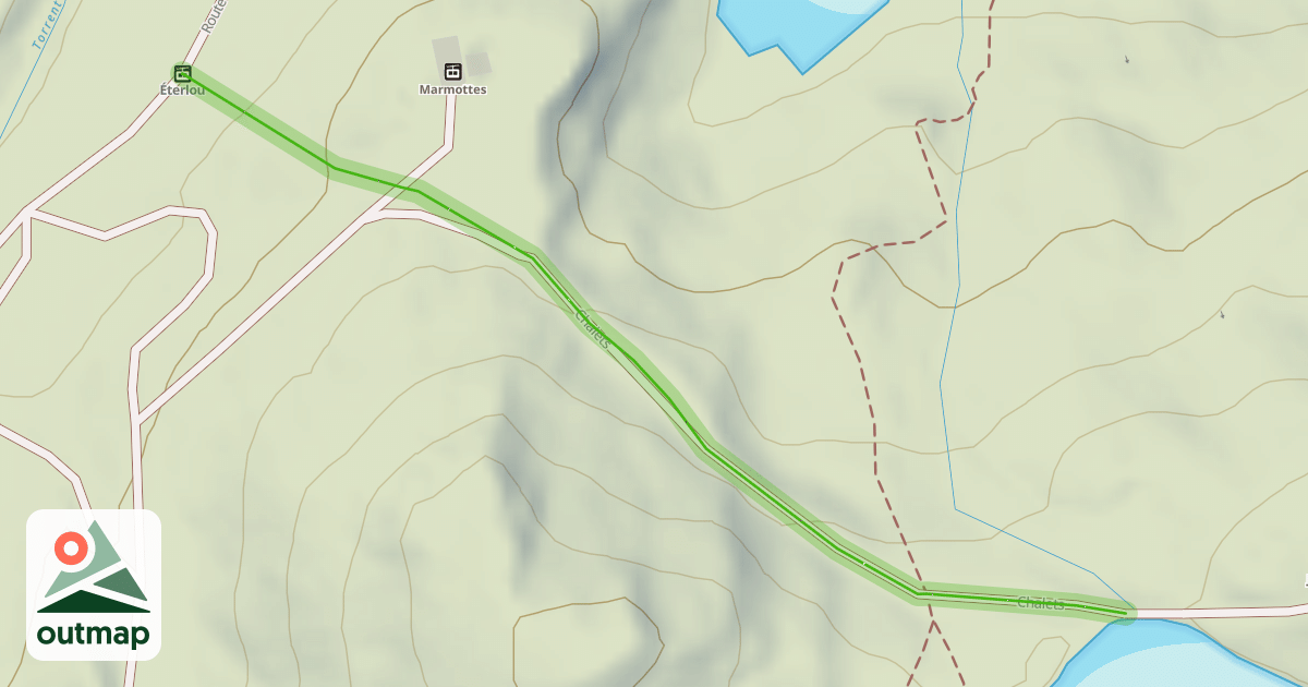 Map of Chalets