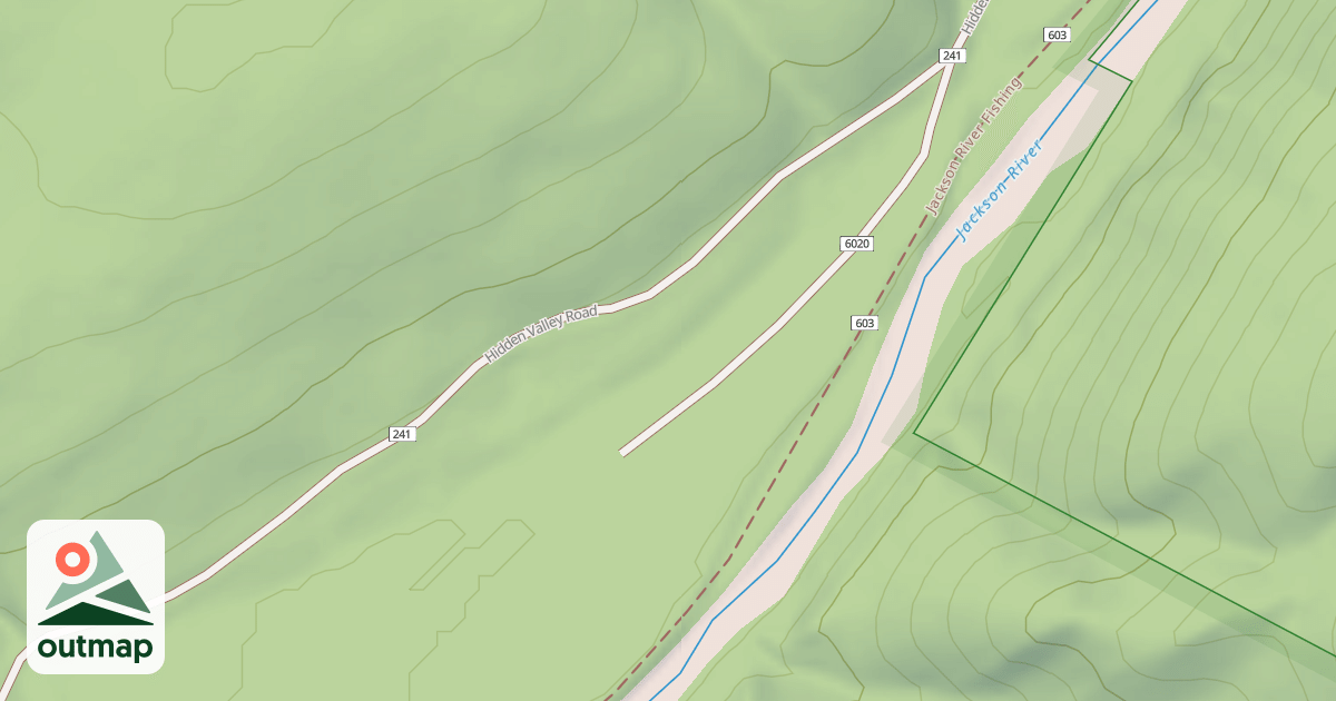Map of POOR FARM CAMP
