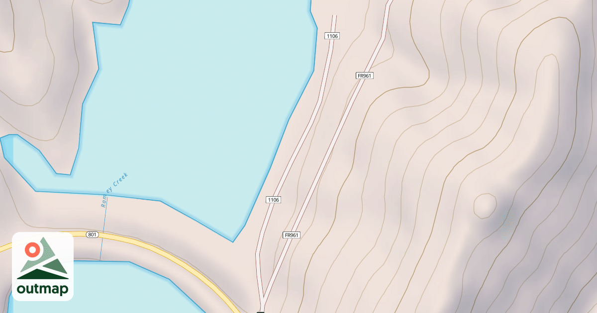 Map of RAMEY CREEK PICNIC