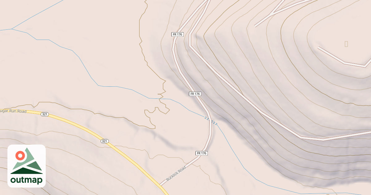 Map of BUCKLICK